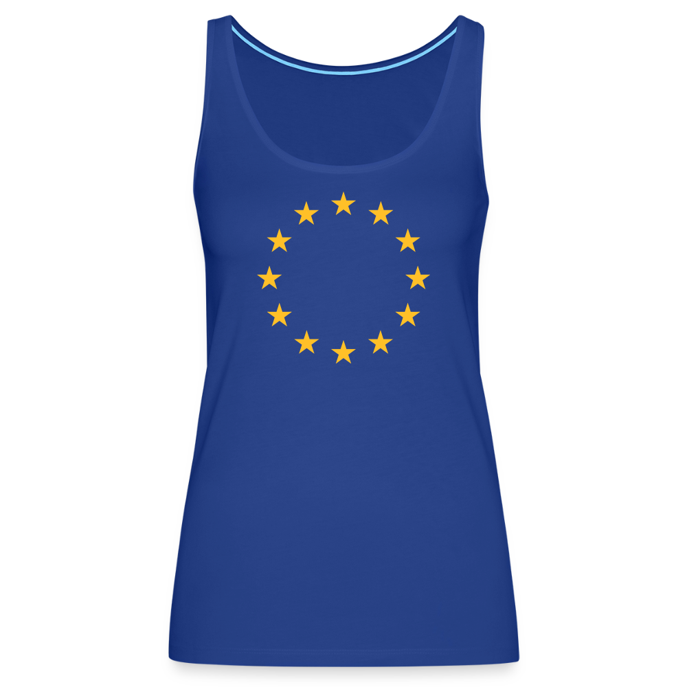 "12-Stars" - Women’s Premium Tank Top - royal blue