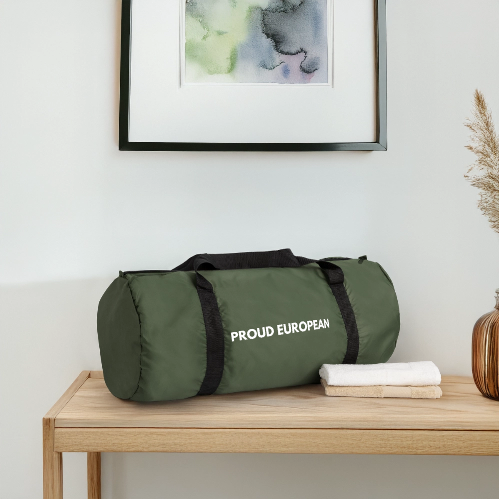 "PROUD EUROPEAN" - Sporttasche - grey-green