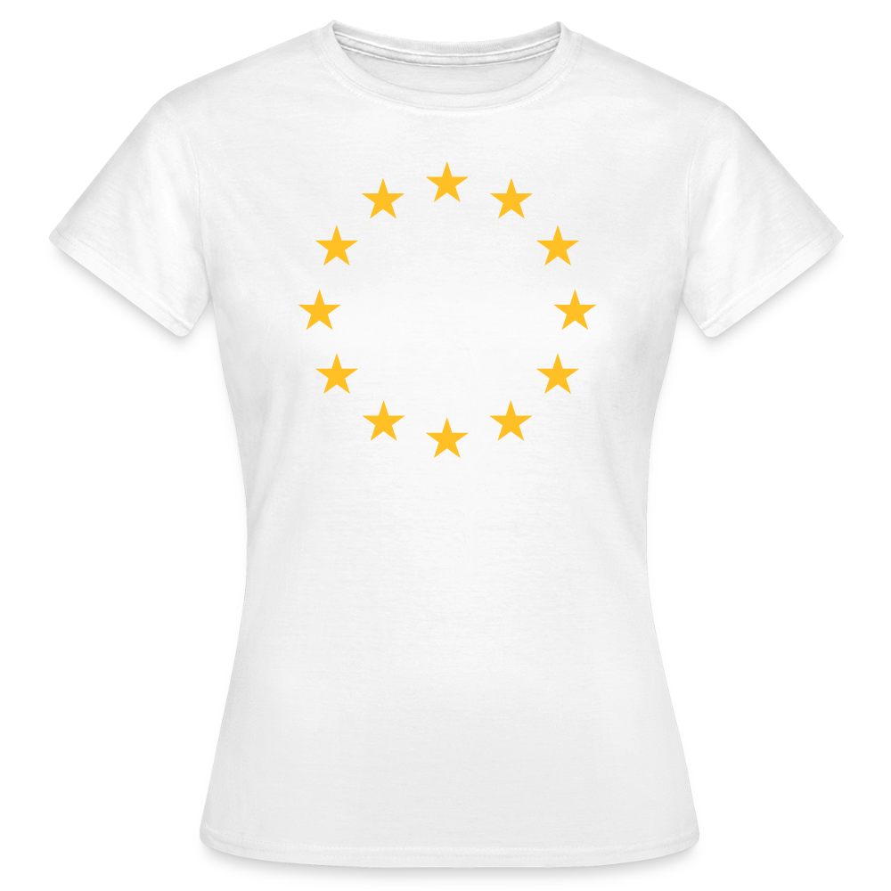 "12-Stars" - Women's T-Shirt - white