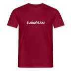 "EUROPEAN" Männer T-Shirt - brick red