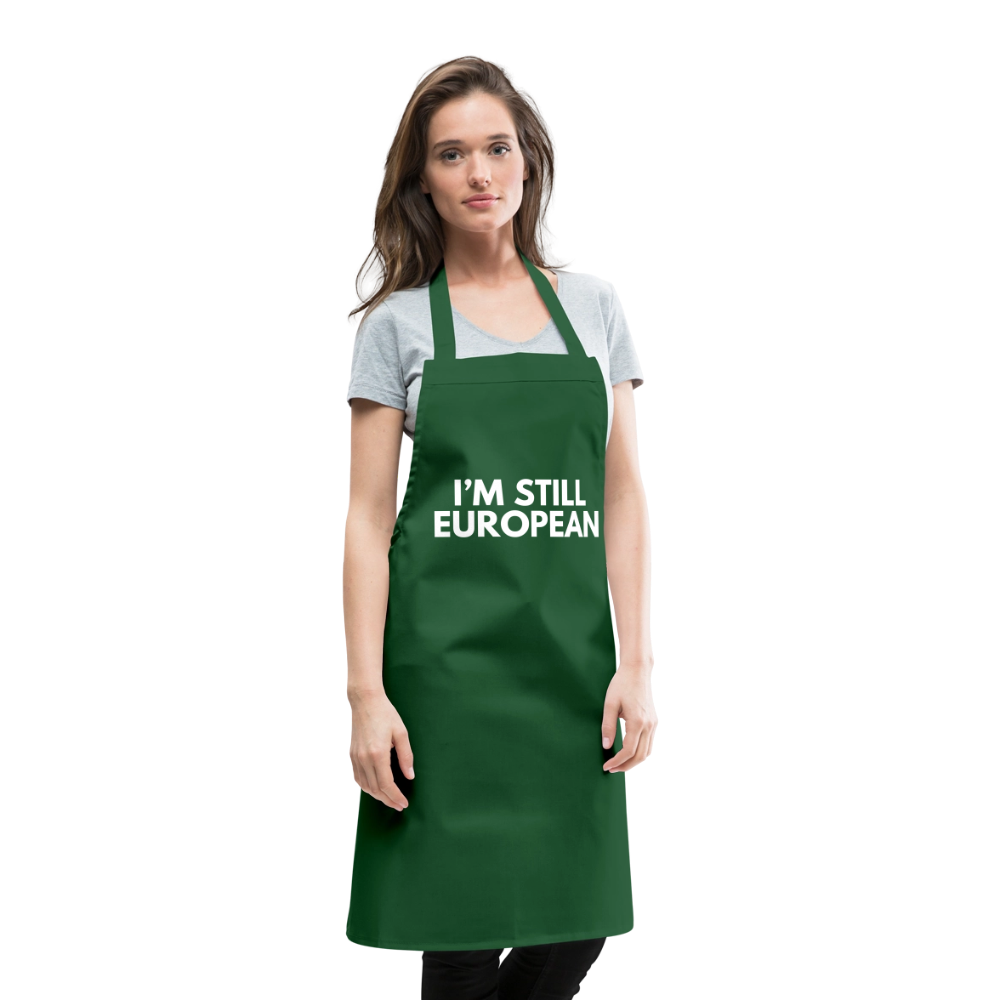 "I'M STILL EUROPEAN" - Kochschürze - green