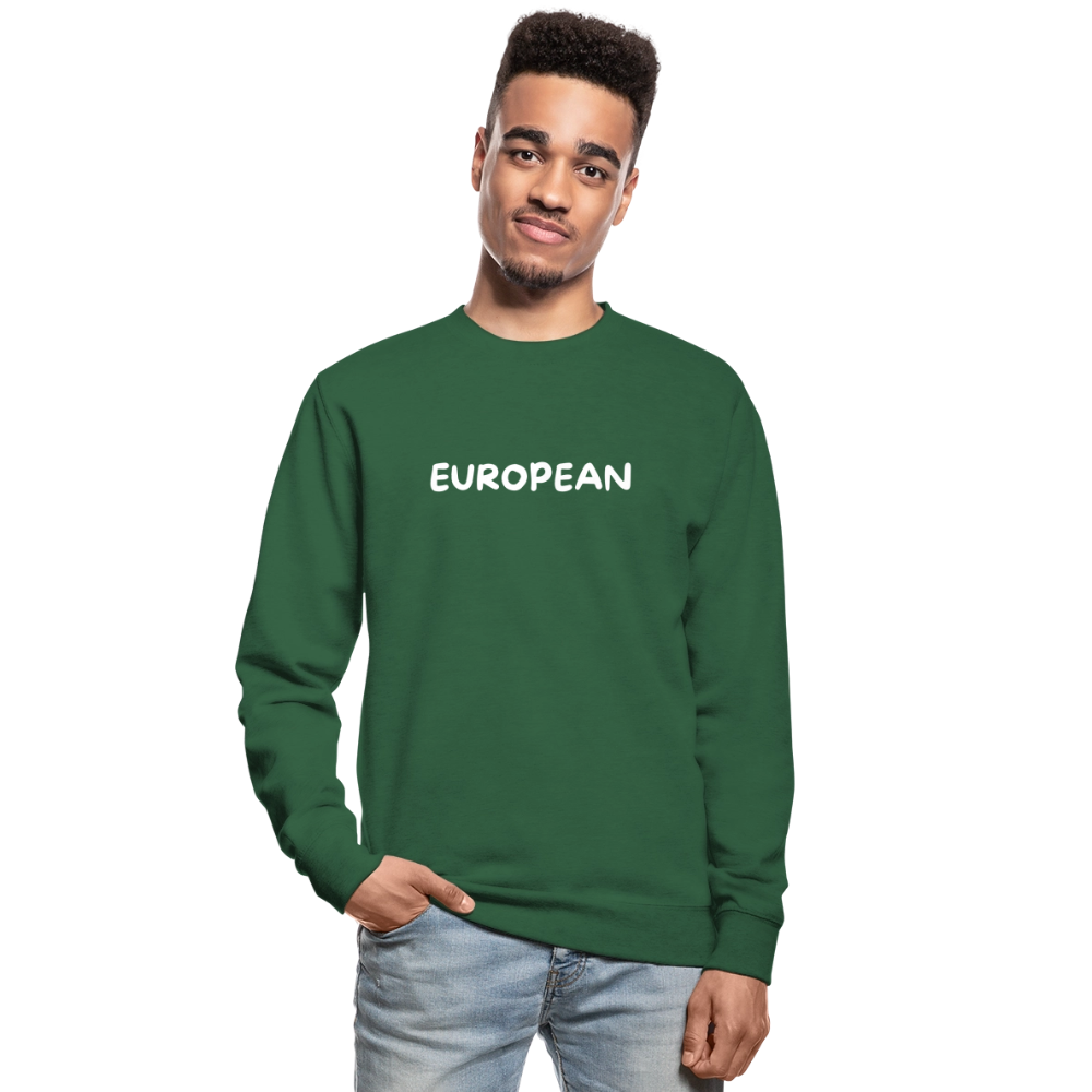 "EUROPEAN" - Unisex Pullover - green