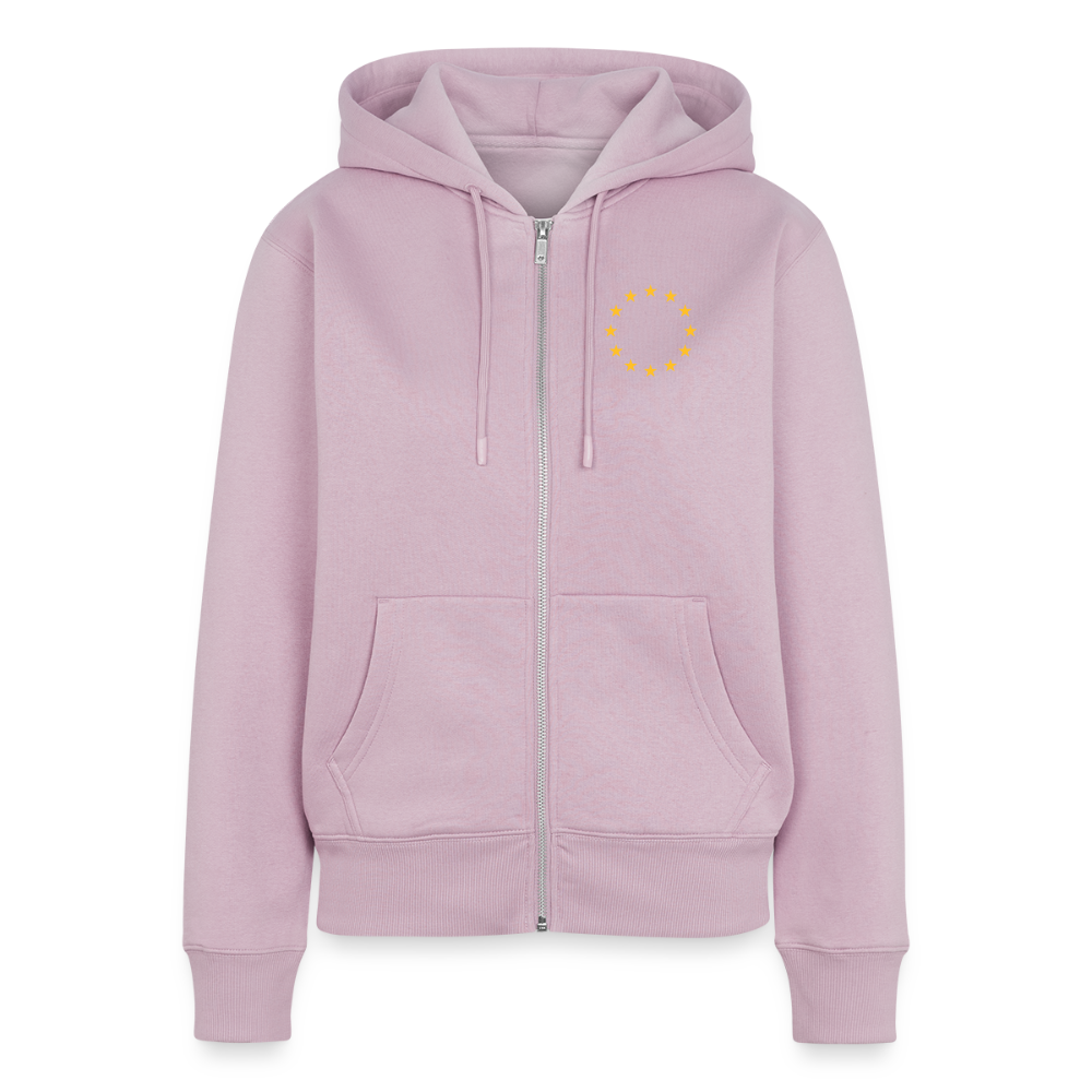 "12-stars-mini" - Frauen Premium Kapuzenjacke - dusky pink