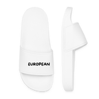 "EUROPEAN" - Frauen Badelatschen - white