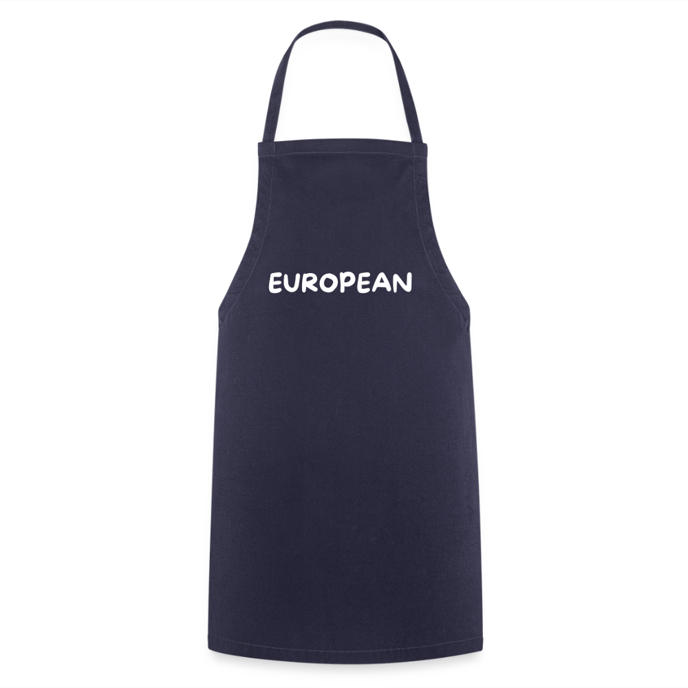 "EUROPEAN" - Kochschürze - navy