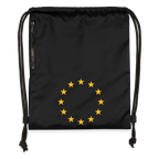 "12-Stars" - Gymsac made from recycled material - black