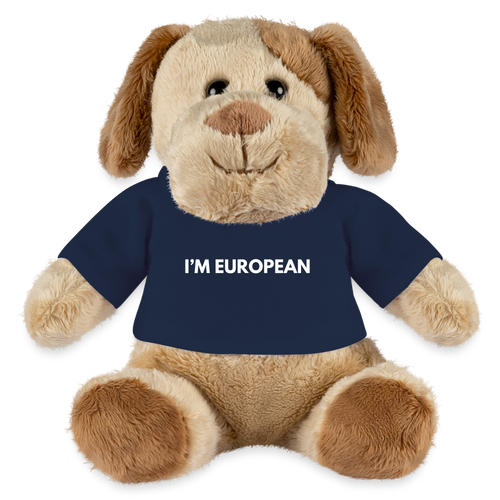 "I'M EUROPEAN" - MiniFeet® Hund Helge - french navy