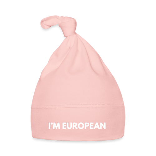 "I'M EUROPEAN" - Baby Mütze - pink