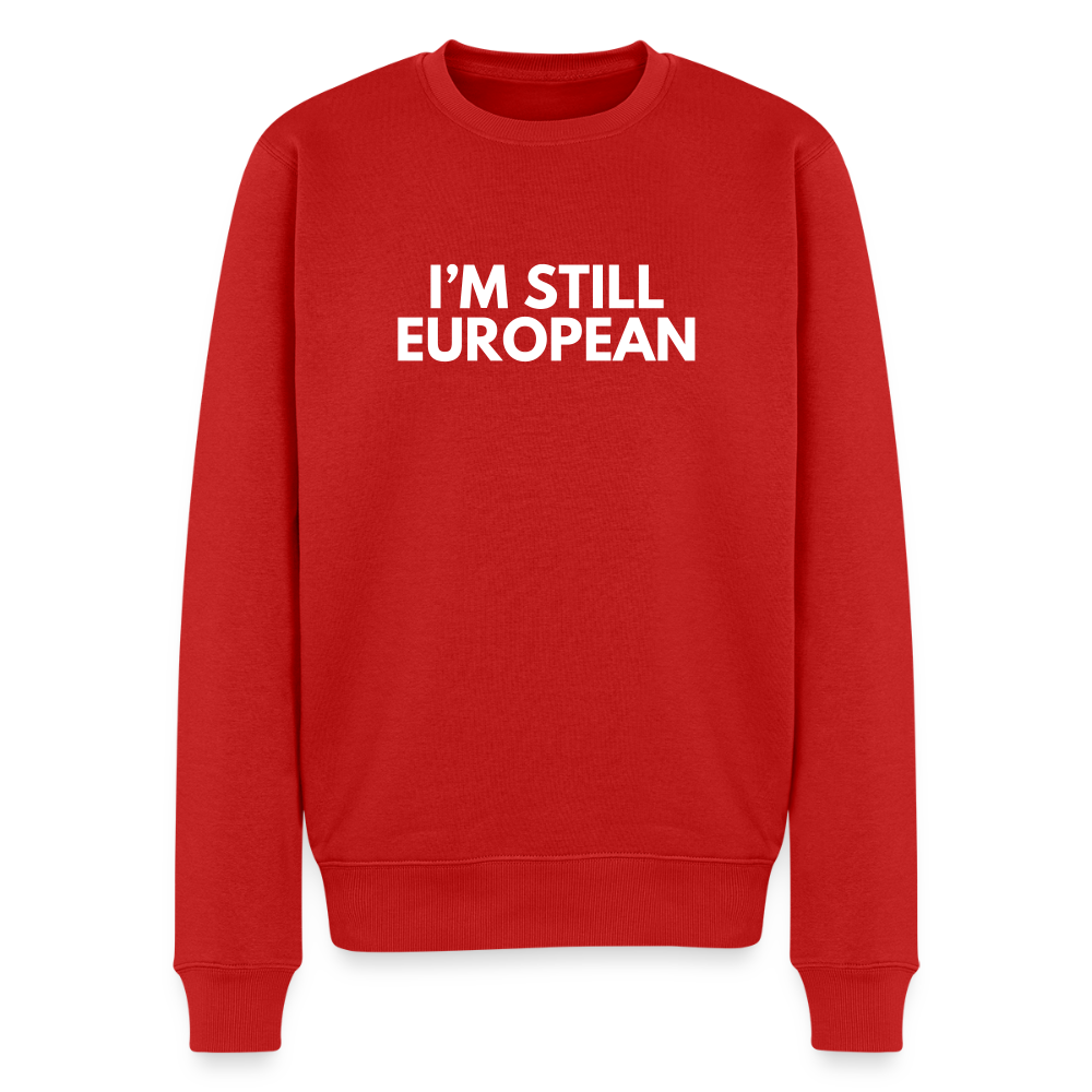 "I'M STILL EUROPEAN" - Männer Premium Pullover - red