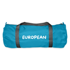 "EUROPEAN" - Sporttasche - aqua