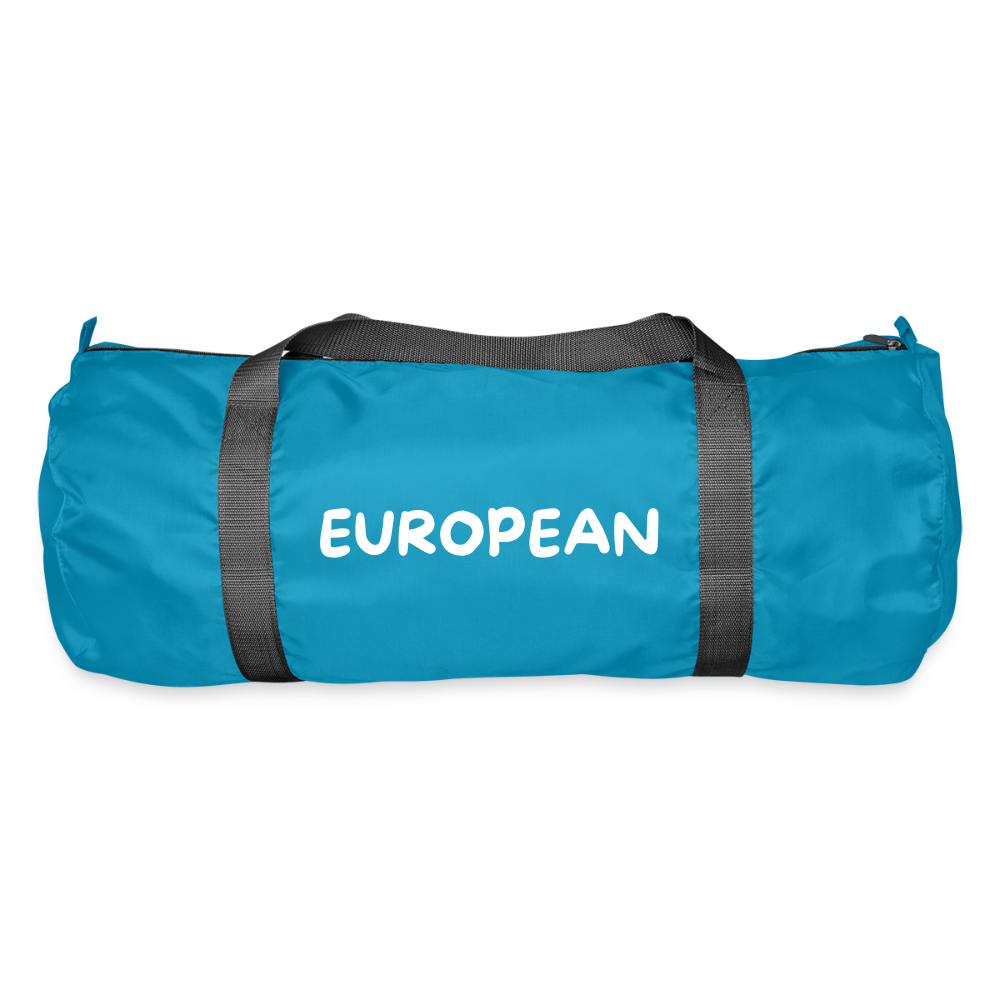 "EUROPEAN" - Sporttasche - aqua
