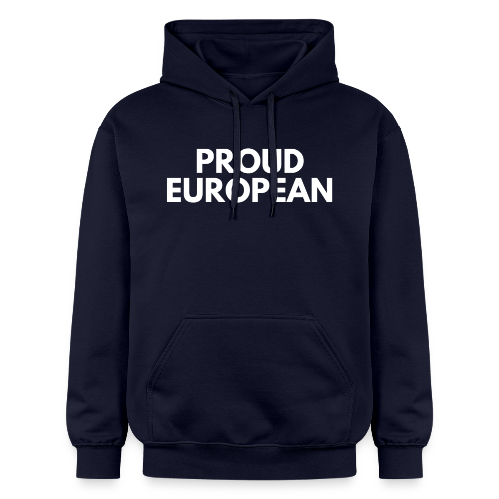 "PORUD EUROPEAN" - Gildan Unisex Softstyle® Midweight Hoodie - navy