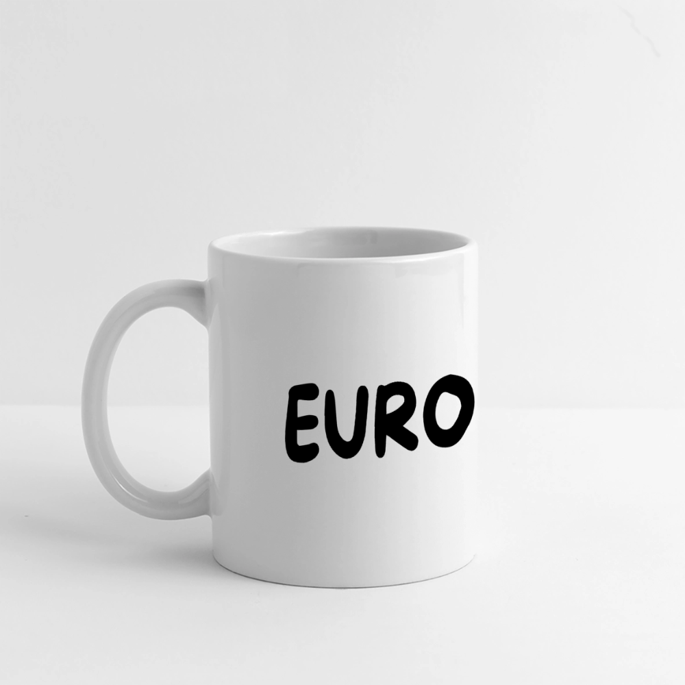 "EUROPEAN" - Tasse - white