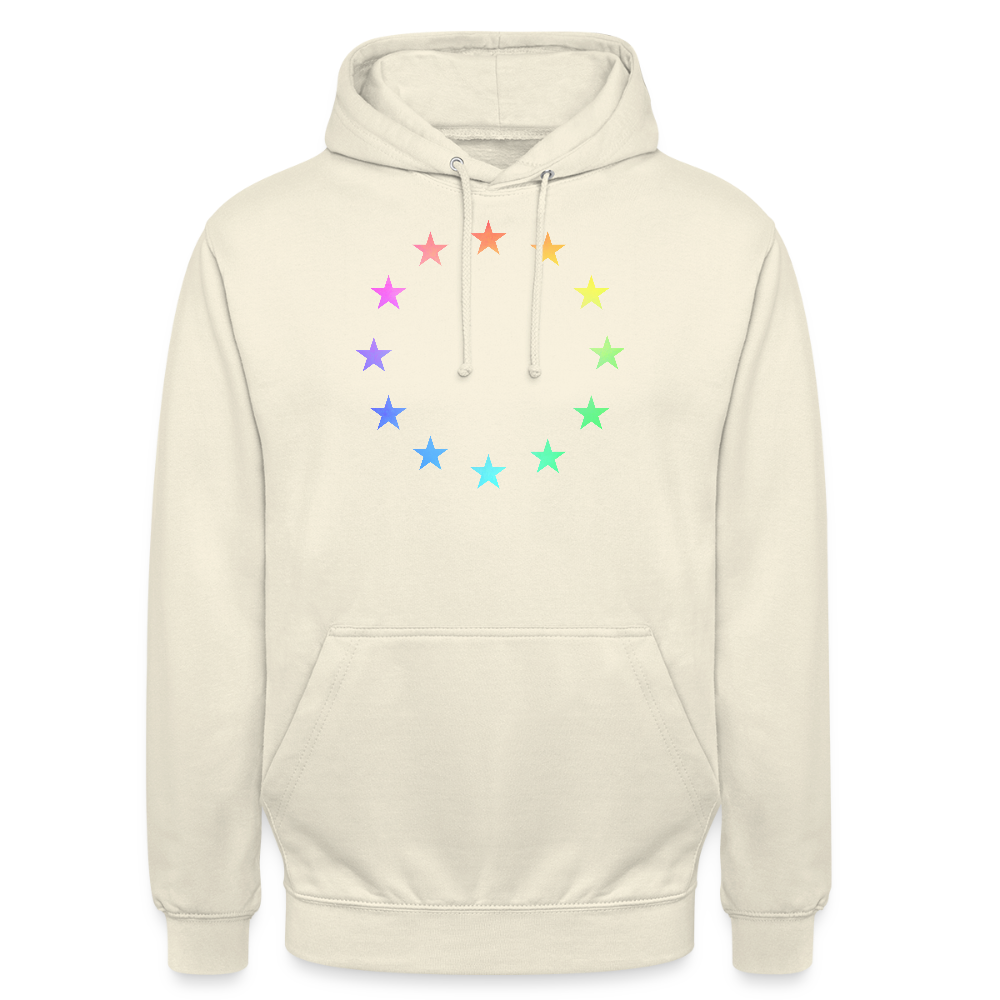 Unisex Hoodie - "12 Stars - LGBTQ" - vanilla