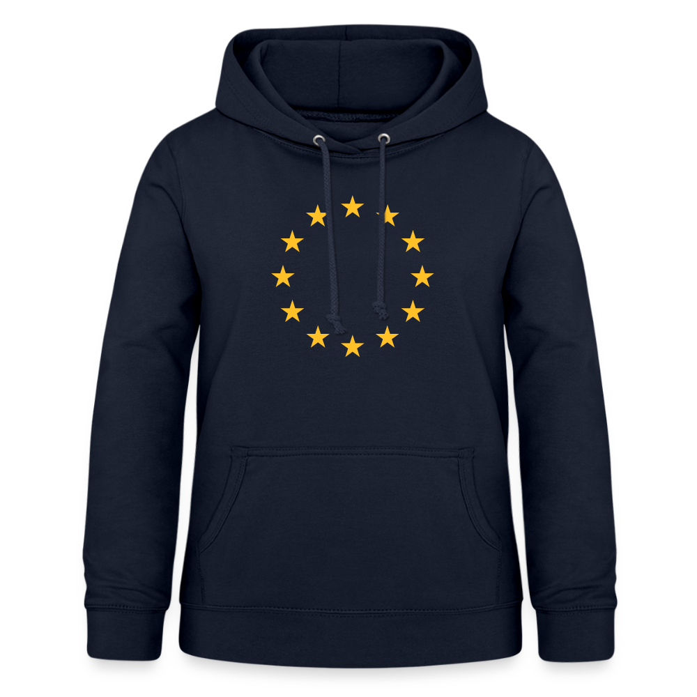 "12-Stars" - Women's Hoodie - navy