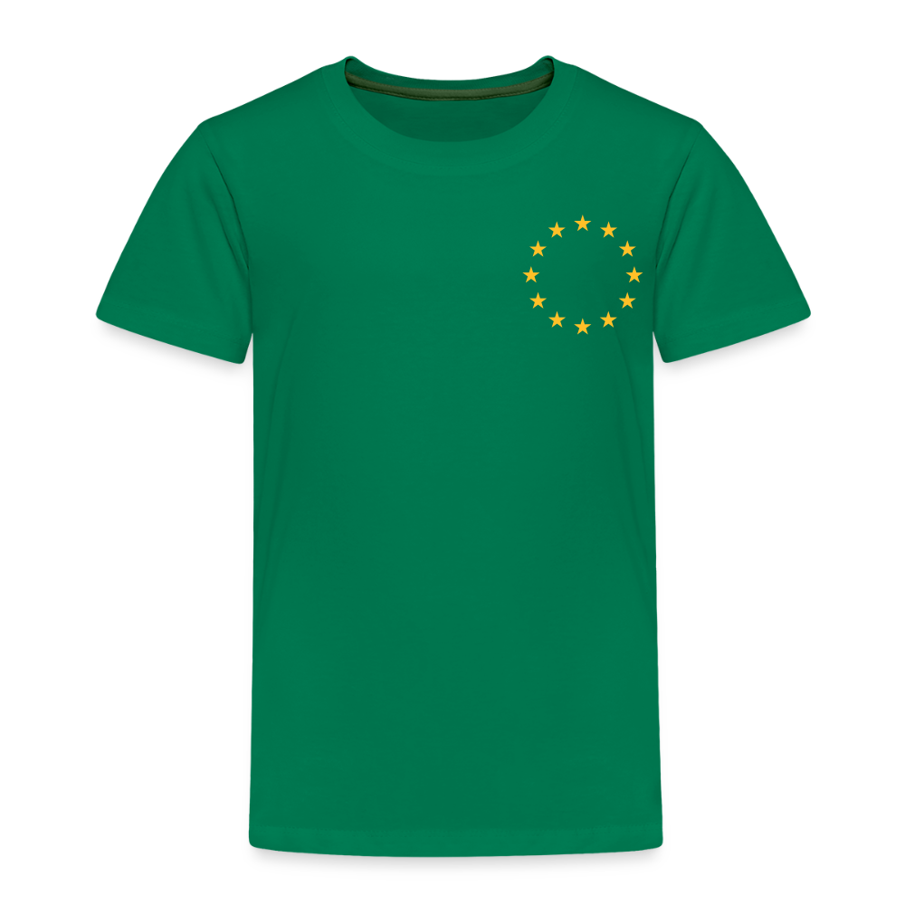 "12-Stars-mini" - Kinder Premium T-Shirt - kelly green