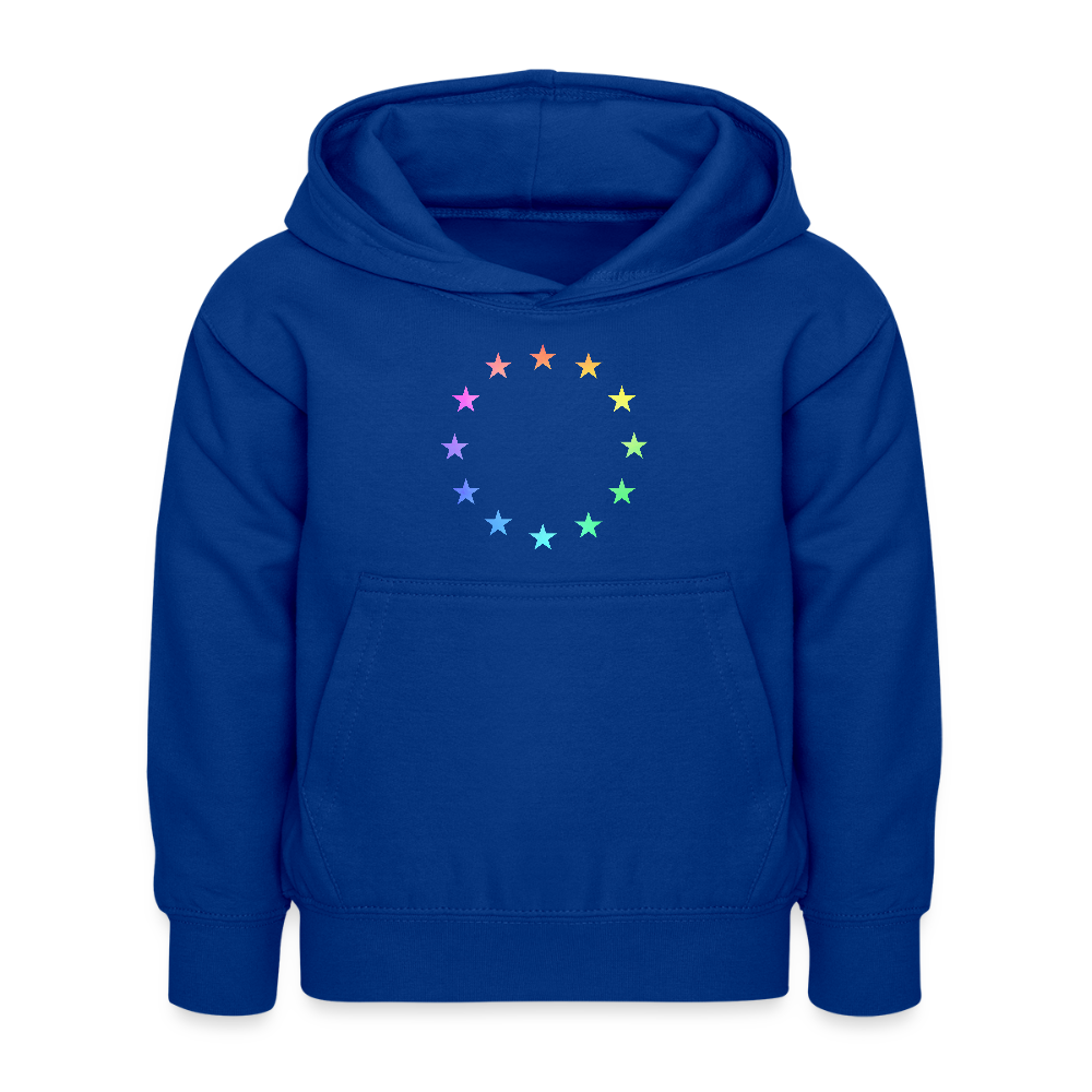 Kids Hoodie - "12 Stars - LGBTQ" - bright royal