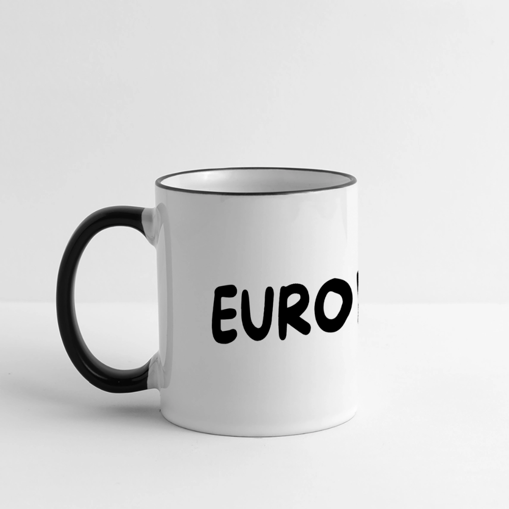 "EUROPEAN" - Tasse - white/black