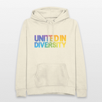 Women's Hoodie - "United in Diversity - LGBTQ" - vanilla