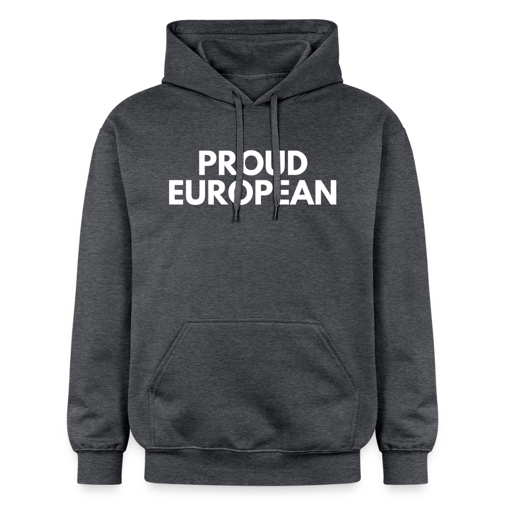 "PORUD EUROPEAN" - Gildan Unisex Softstyle® Midweight Hoodie - dark heather grey