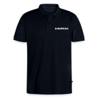"EUROPEAN" - Männer Premium Bio Polo Shirt - navy