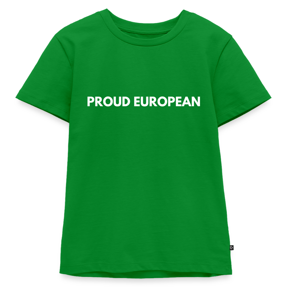"PROUD EUROPEAN" - Kinder Premium T-Shirt - green