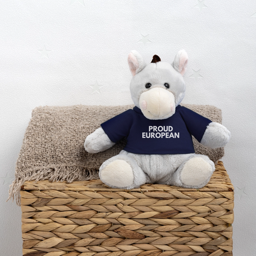 "PROUD EUROPEAN" - MiniFeet® Esel Pelle - french navy