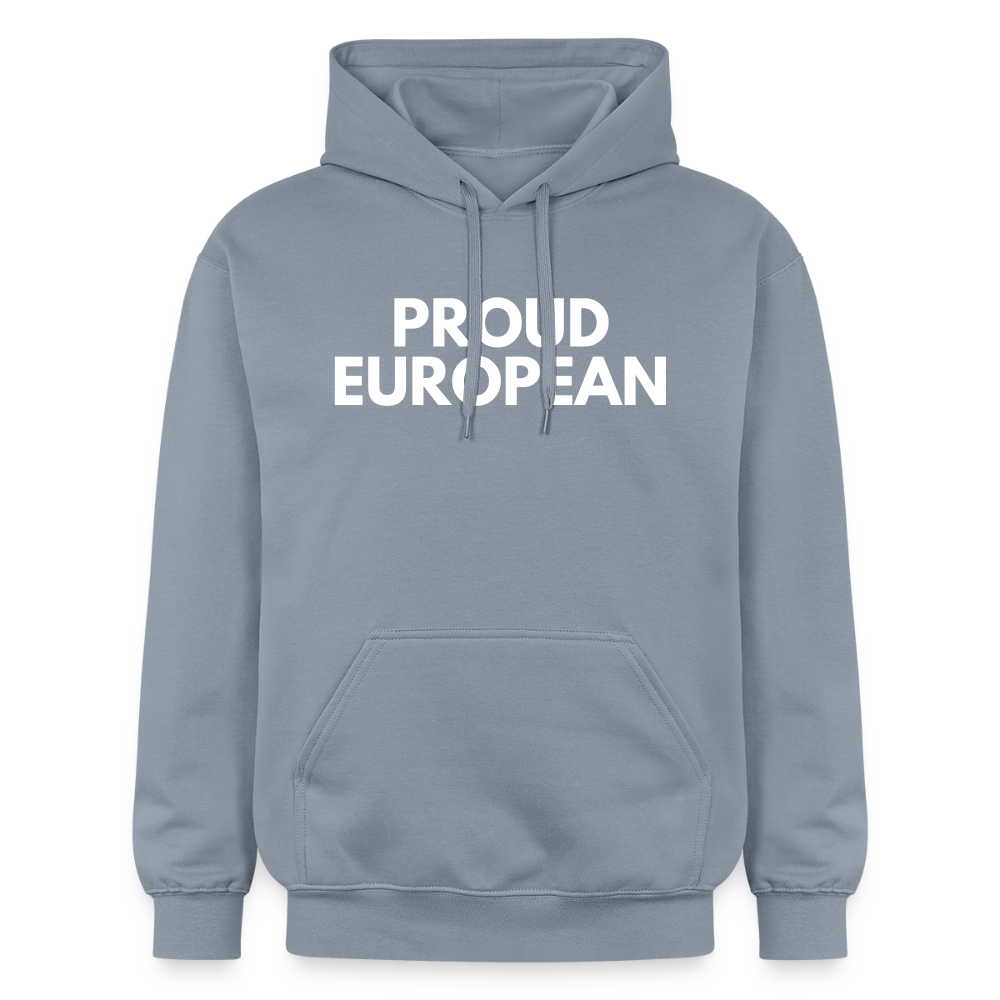 "PORUD EUROPEAN" - Gildan Unisex Softstyle® Midweight Hoodie - blue