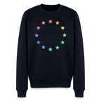 Men’s Premium Sweatshirt - "12 Stars - LGBTQ" - navy
