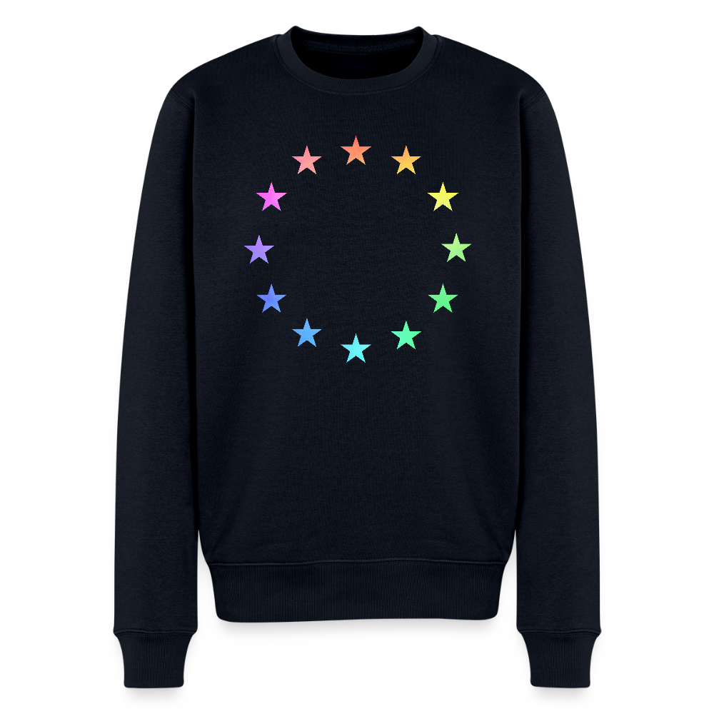 Men’s Premium Sweatshirt - "12 Stars - LGBTQ" - navy