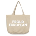 "PROUD EUROPEAN" - Vintage-Washed Shopper - vintage sand 