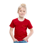"12-Stars-mini" - Kinder Premium T-Shirt - red