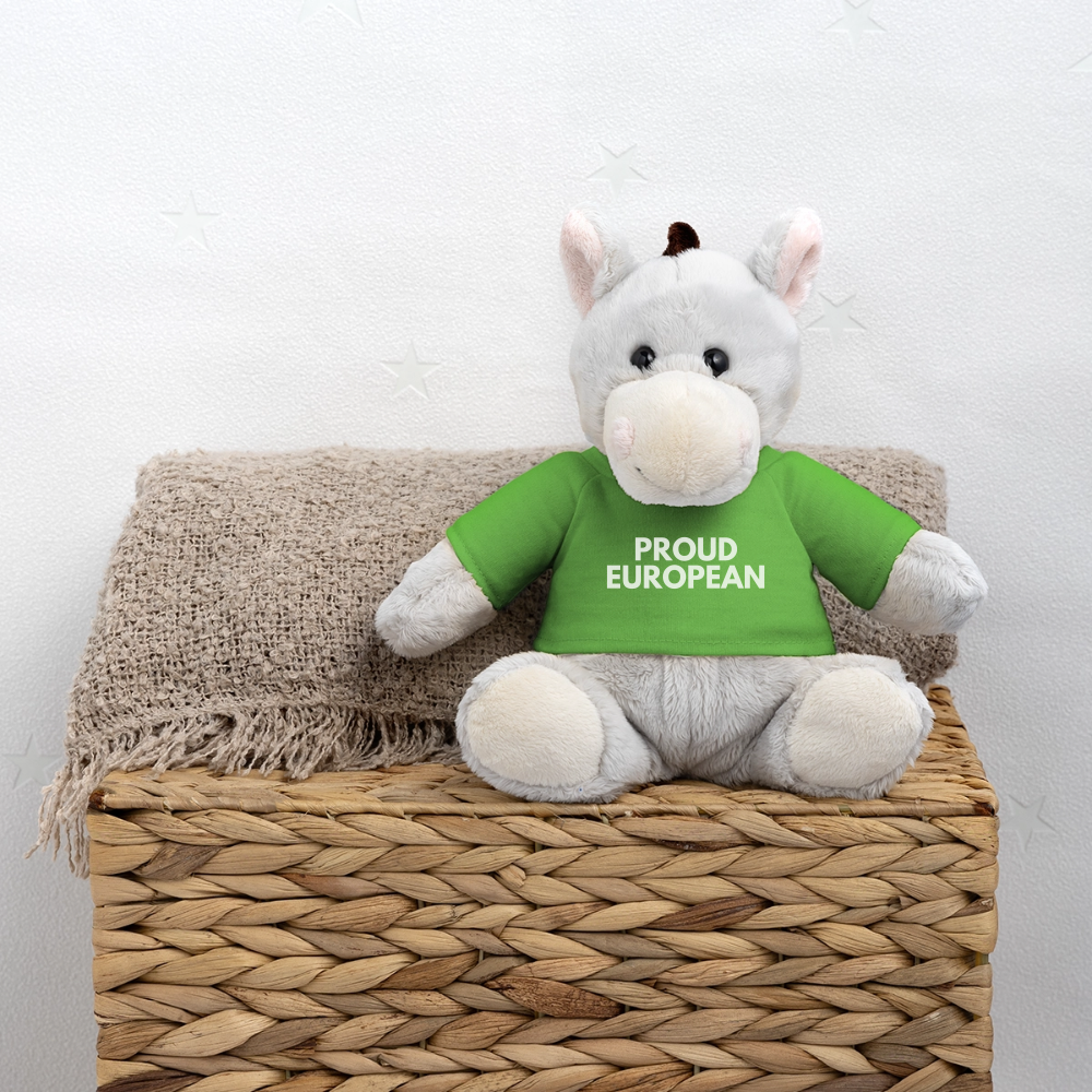 "PROUD EUROPEAN" - MiniFeet® Esel Pelle - light green