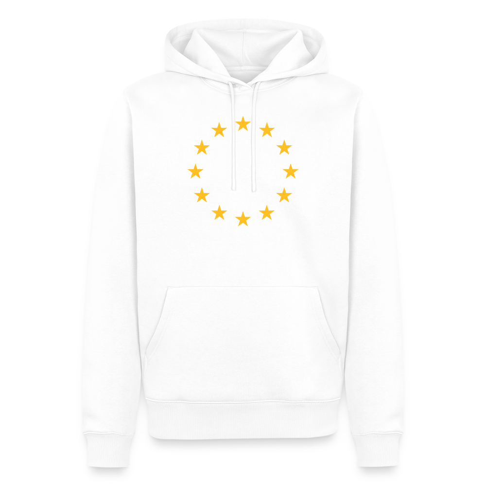 "12-Stars" - Men’s Premium Hoodie - white