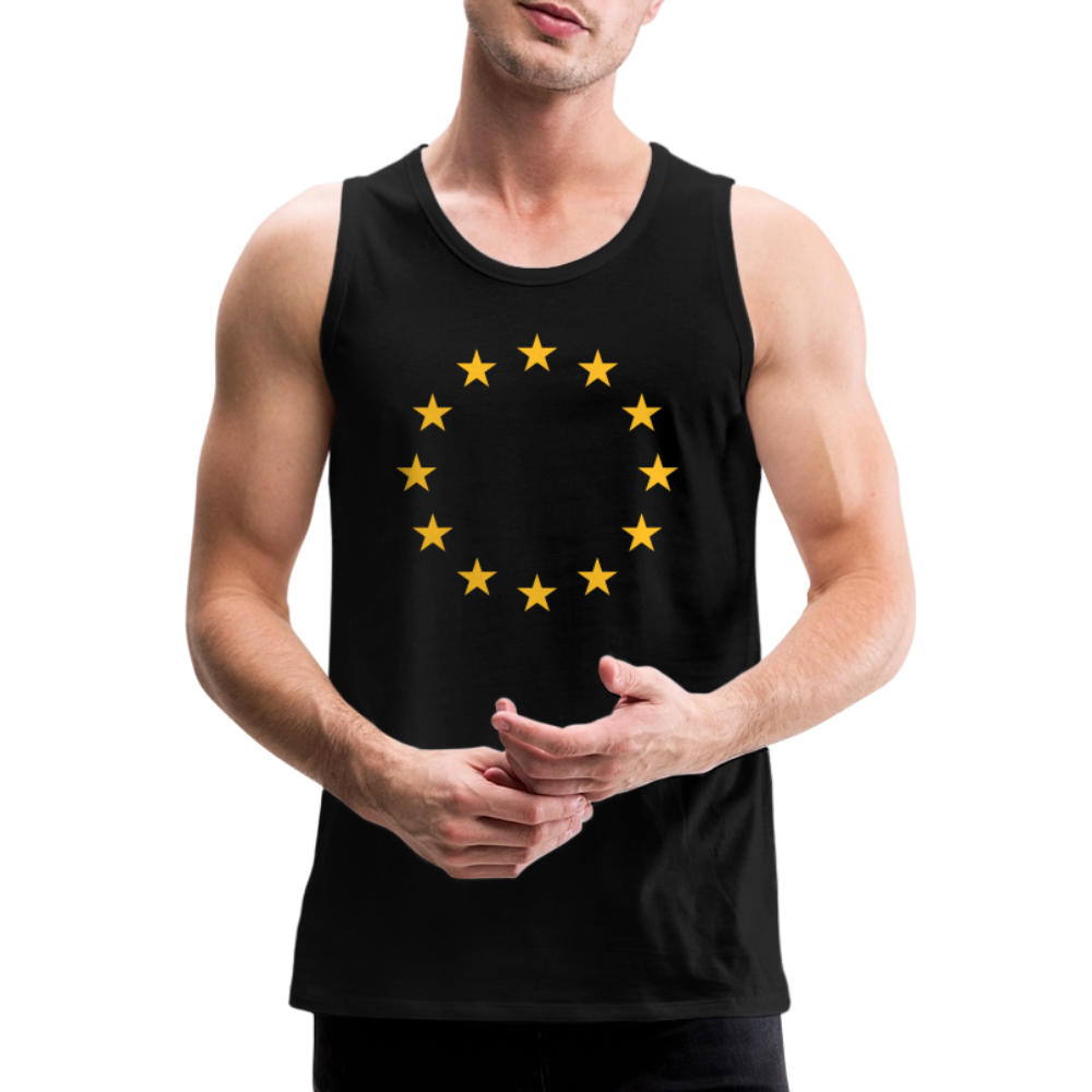 "12-Stars" - Men’s Premium Tank Top - black