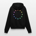 Women's Premium Hooded Jacket - "12 Stars - LGBTQ" - black