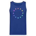 Men’s Premium Tank Top - "12 Stars - LGBTQ" - royal blue