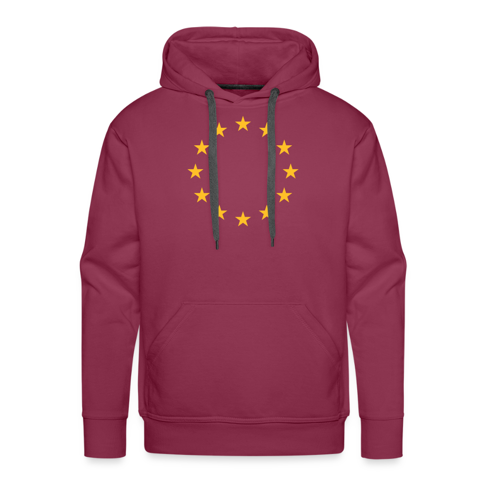 "12-Stars" - Men’s Premium Hoodie - bordeaux