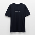 "I'M EUROPEAN" - Heavy Oversize T-Shirt - french navy