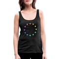Women’s Premium Tank Top - "12 Stars - LGBTQ" - charcoal grey