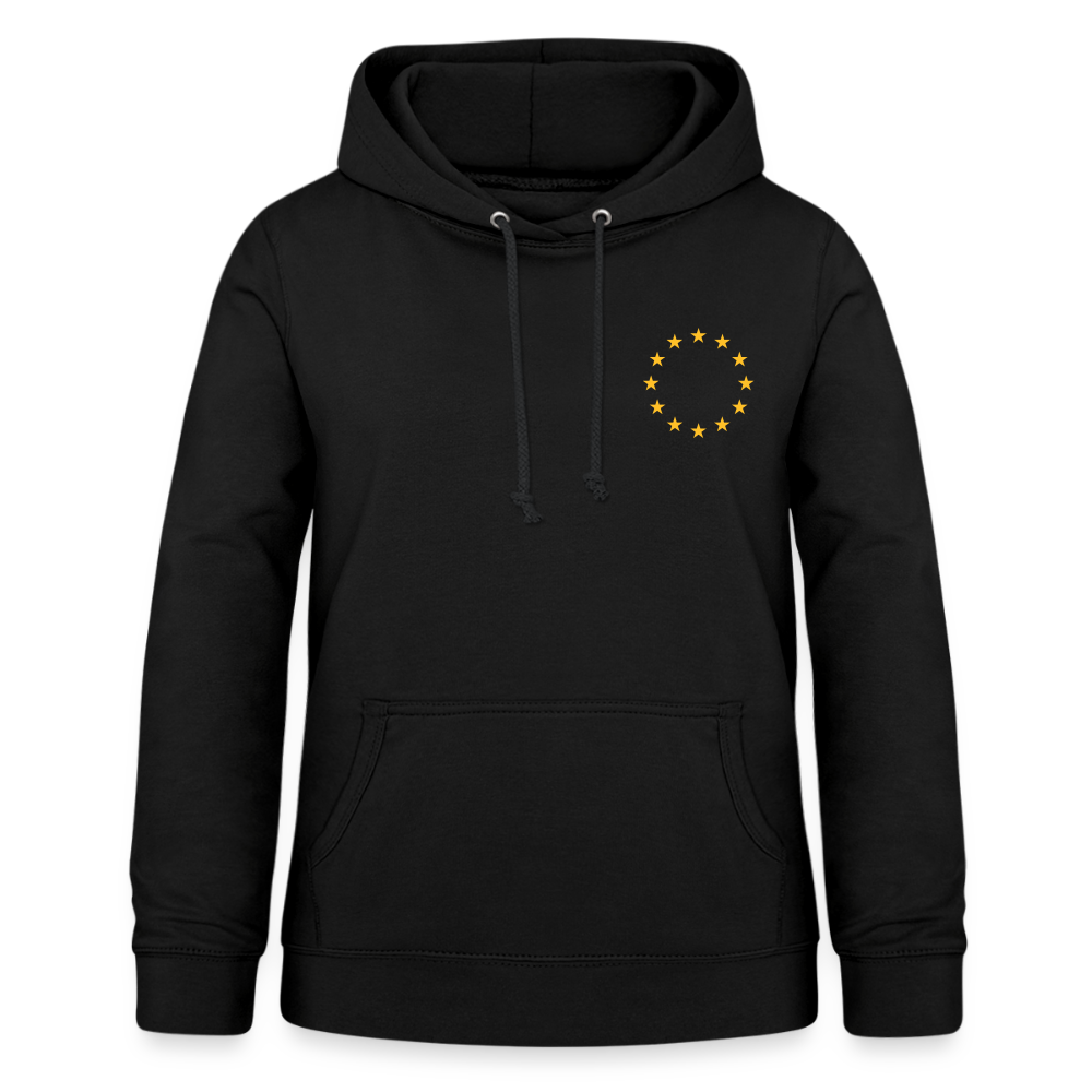 "12-stars-mini" - Frauen Hoodie - black