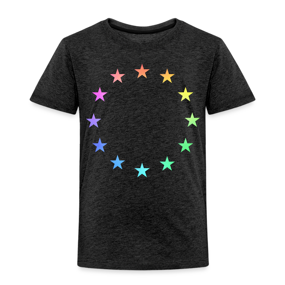 Kids' Premium T-Shirt - "12 Stars - LGBTQ" - charcoal grey