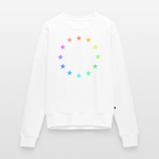 Women’s Premium Sweatshirt - "12 Stars - LGBTQ" - white