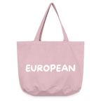 "EUROPEAN" - Vintage-Washed Shopper - vintage rose