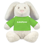 "EUROPEAN" - MiniFeet® RecycelHase® Creme - light green