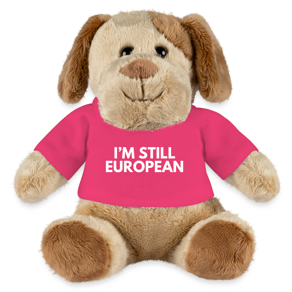 "I'M STILL EUROPEAN" - MiniFeet® Hund Helge - pink