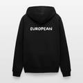"EUROPEAN" - Männer Premium Kapuzenjacke - black