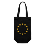 "12-Stars" - Gift Bag for Bottles - black