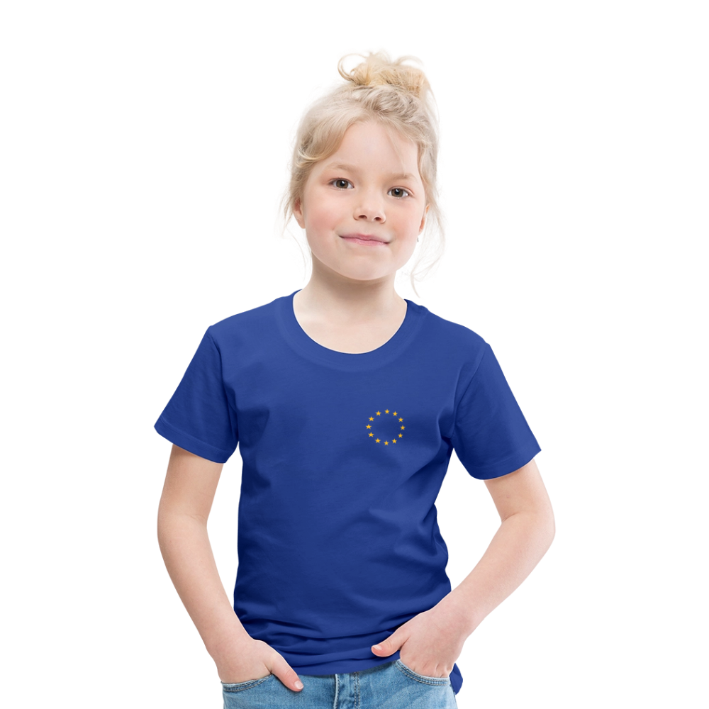 "12-Stars-mini" - Kinder Premium T-Shirt - royal blue