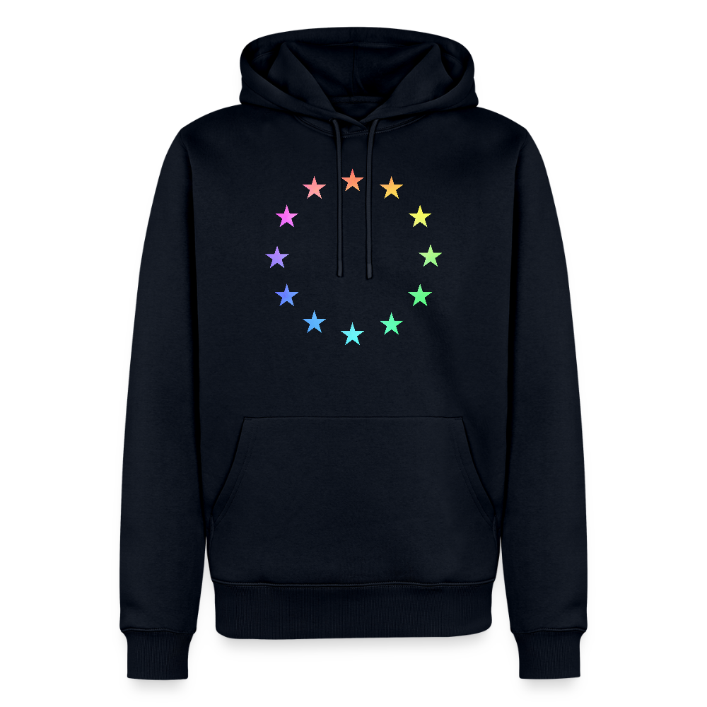 Men’s Premium Hoodie - "12 Stars - LGBTQ" - navy